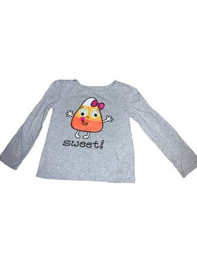 Jumping Beans Candy Corn Halloween Shirt- 4T